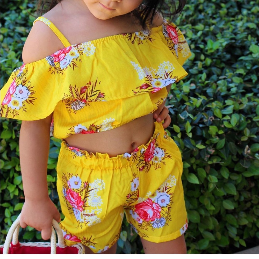 Two piece summer outfit